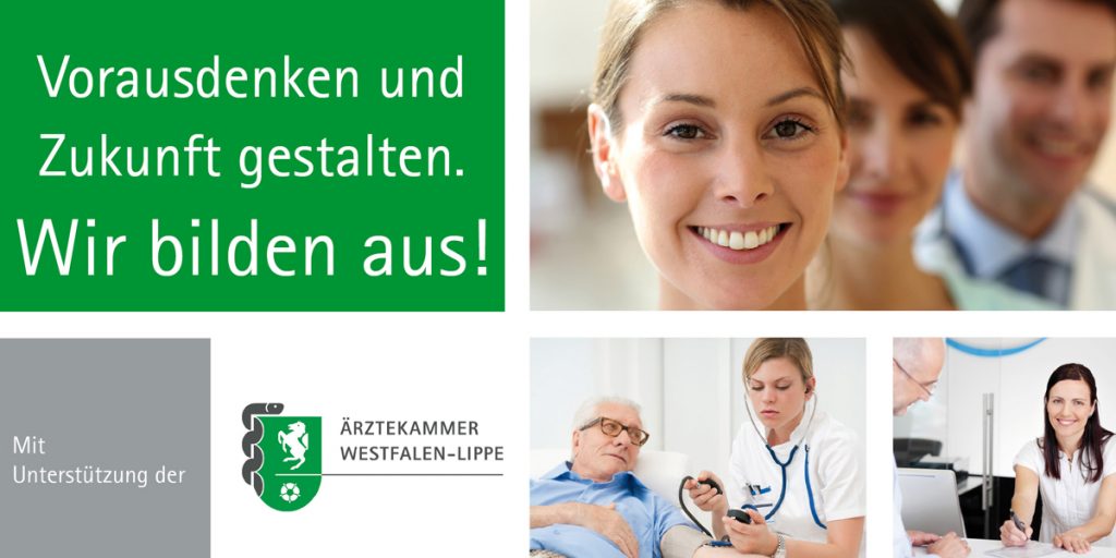 Vorausdenken und Zukunft gesatlten. Wir bilden aus!